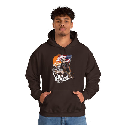 I Ain't Giving My Guns Hooded Sweatshirt The Devil's Pickle
