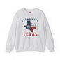 Stand With Texas Crewneck Sweatshirt The Devil's Pickle