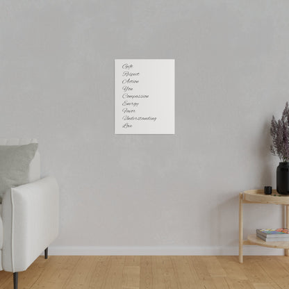Matte Canvas, Stretched, 0.75" Grayceful LLC