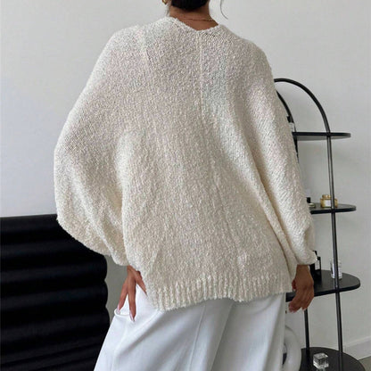 Women’s Criss Cross Knit Sweater FitiqueFit