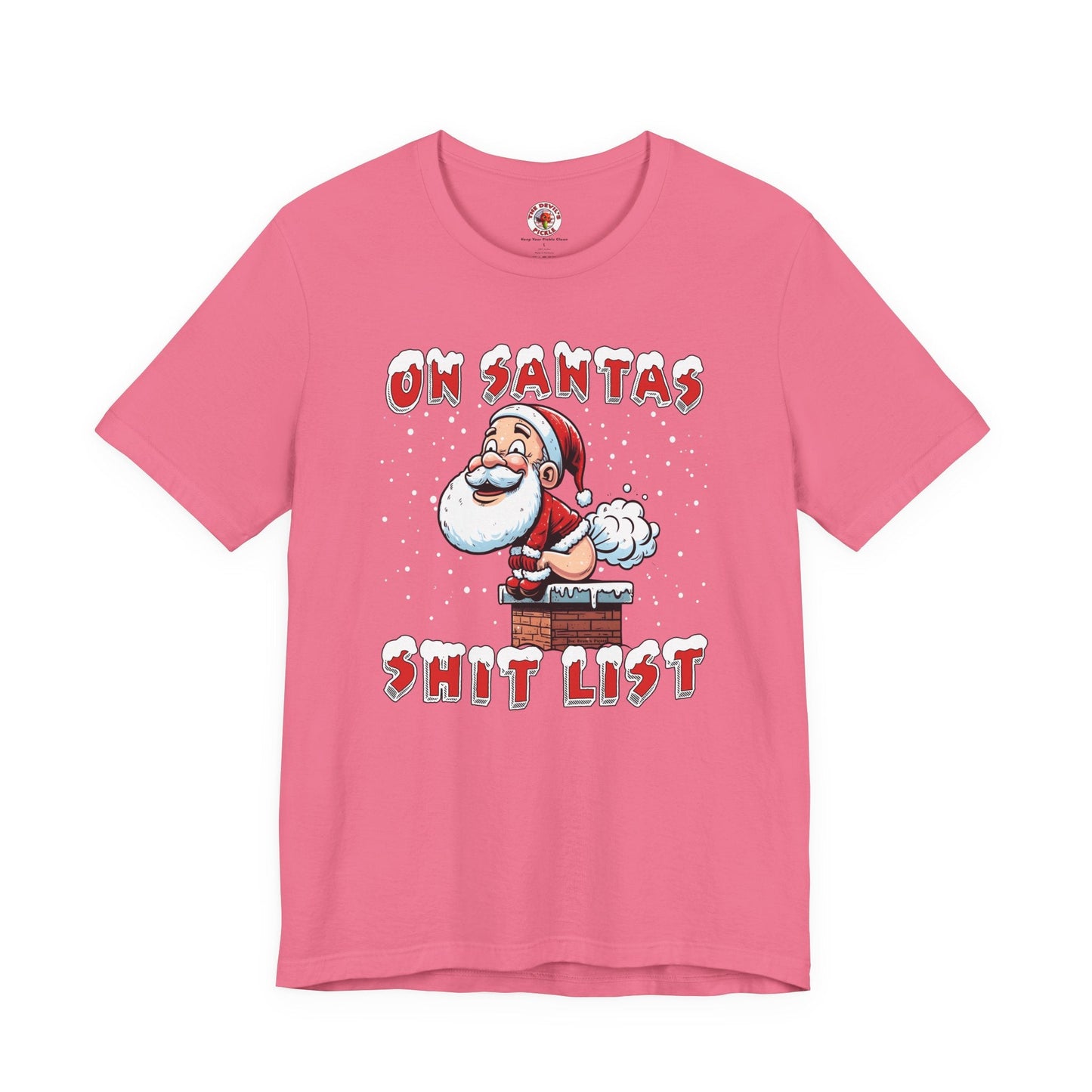 On Santa's Shit List T-Shirt