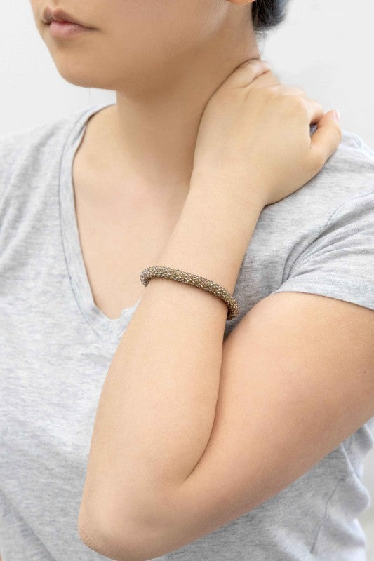 Thin Beaded Rope Bracelet | Speckled Brown Shop Style & More | Fresh Looks, Everyday Deals & Free Shipping