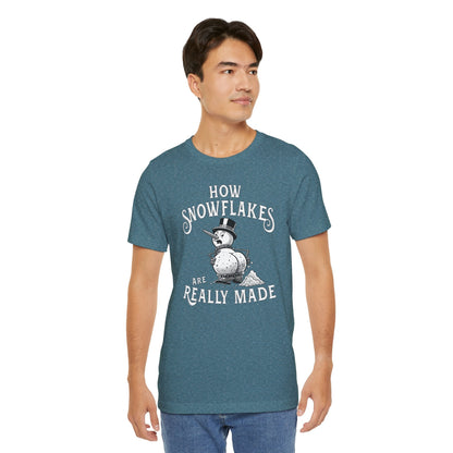 How Snowflakes Are Really Made T-Shirt