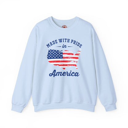 Made With Pride In America Crewneck Sweatshirt The Devil's Pickle