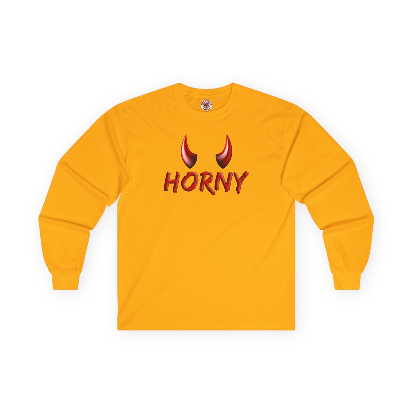 Horny Long Sleeve Tee The Devil's Pickle