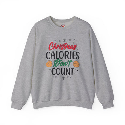 Christmas Calories Don't Count Crewneck Sweatshirt The Devil's Pickle