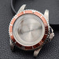 39.5MM Men'S Vintage Case Sapphire Glass FIT NH35 NH36 Movement for Retro Watch Case Watch Strap Watch Accessories