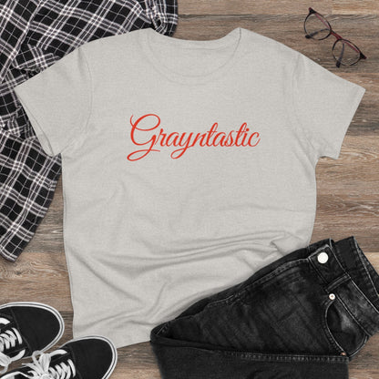 Women's Midweight Cotton Tee Grayceful LLC