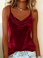 Solid Color Sleeveless Camisole Tank Top – 8 Colors, S–XXL FitiqueFit