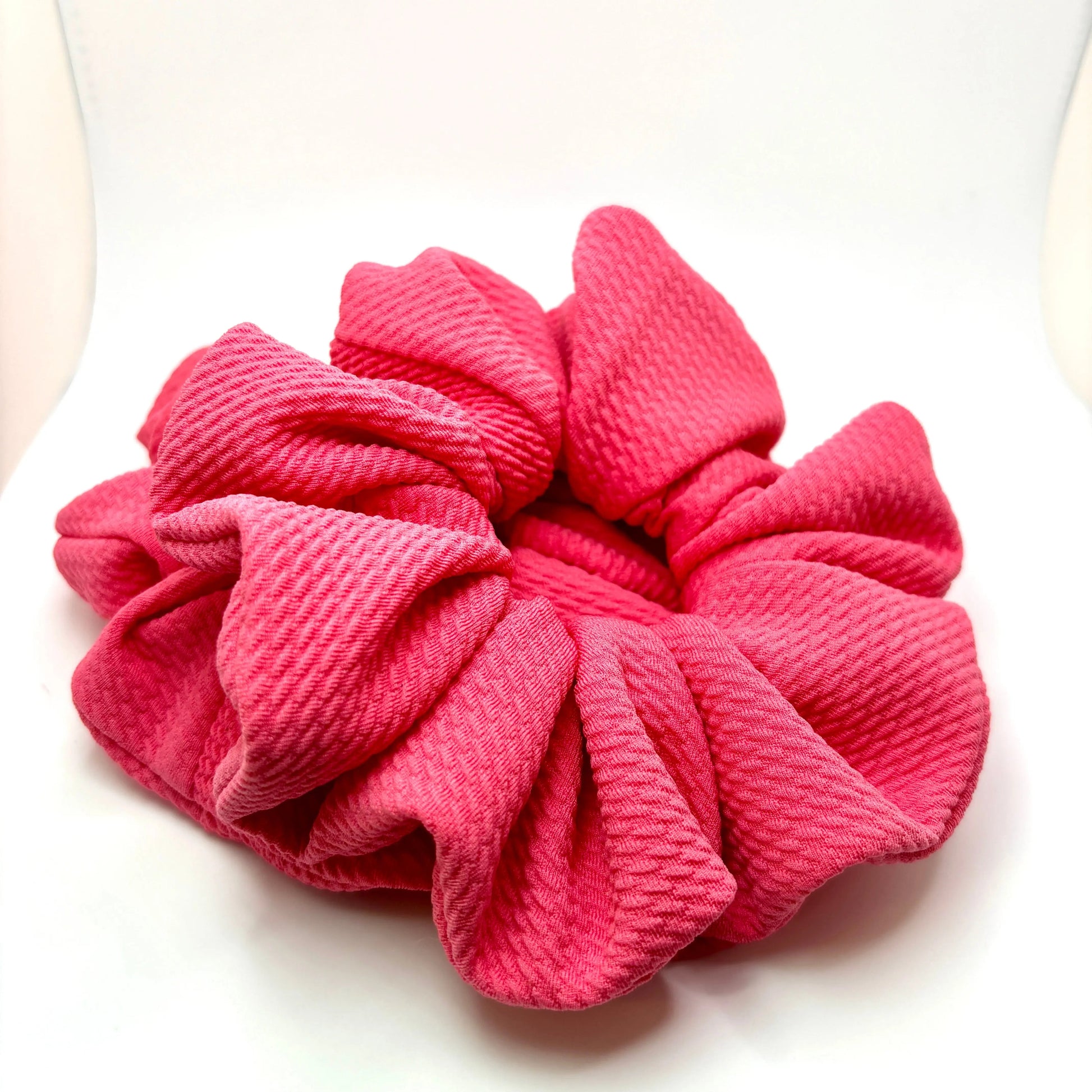 Dark Coral Summer Bullet Scrunchie Enchanted Scrunch