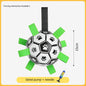 Dog Toy Ball for Teeth Cleaning and Durable Chewing Dog Soccer Ball for Outdoor Use