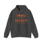 I Heart Big Breasts Hooded Sweatshirt The Devil's Pickle