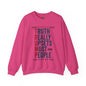 Truth Really Upsets Most People Crewneck Sweatshirt The Devil's Pickle