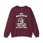 My Milksteak Brings All The Girls To The Yard Crewneck Sweatshirt The Devil's Pickle