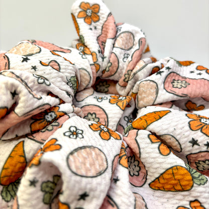 Peeps and Carrot Easter Bullet Scrunchie Enchanted Scrunch