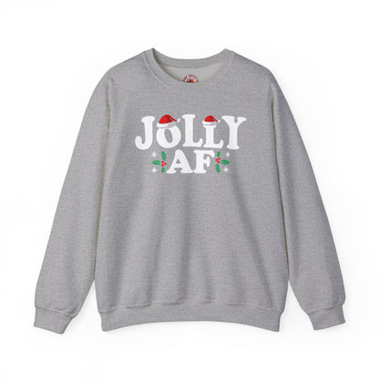Jolly AF Crewneck Sweatshirt The Devil's Pickle