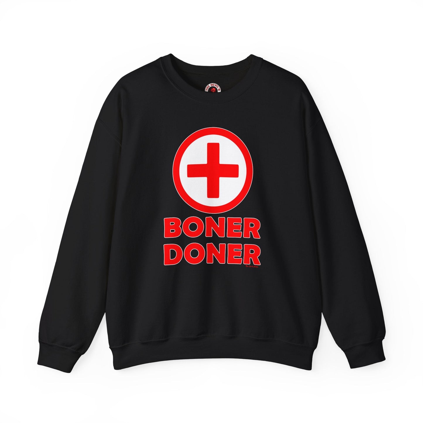 Boner Doner Crewneck Sweatshirt The Devil's Pickle