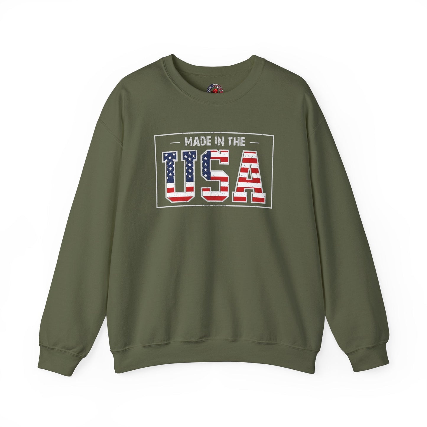 Made In The USA Crewneck Sweatshirt The Devil's Pickle