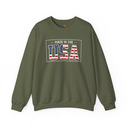 Made In The USA Crewneck Sweatshirt The Devil's Pickle