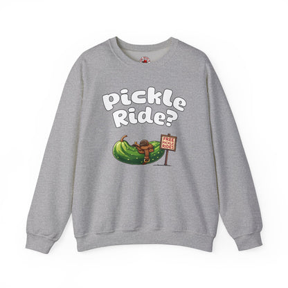 Pickle Ride Crewneck Sweatshirt The Devil's Pickle