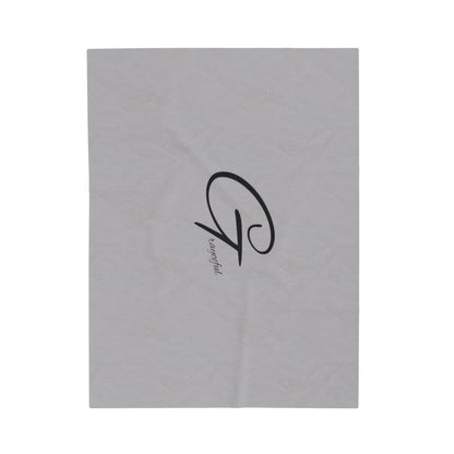 Velveteen Plush Blanket Grayceful LLC