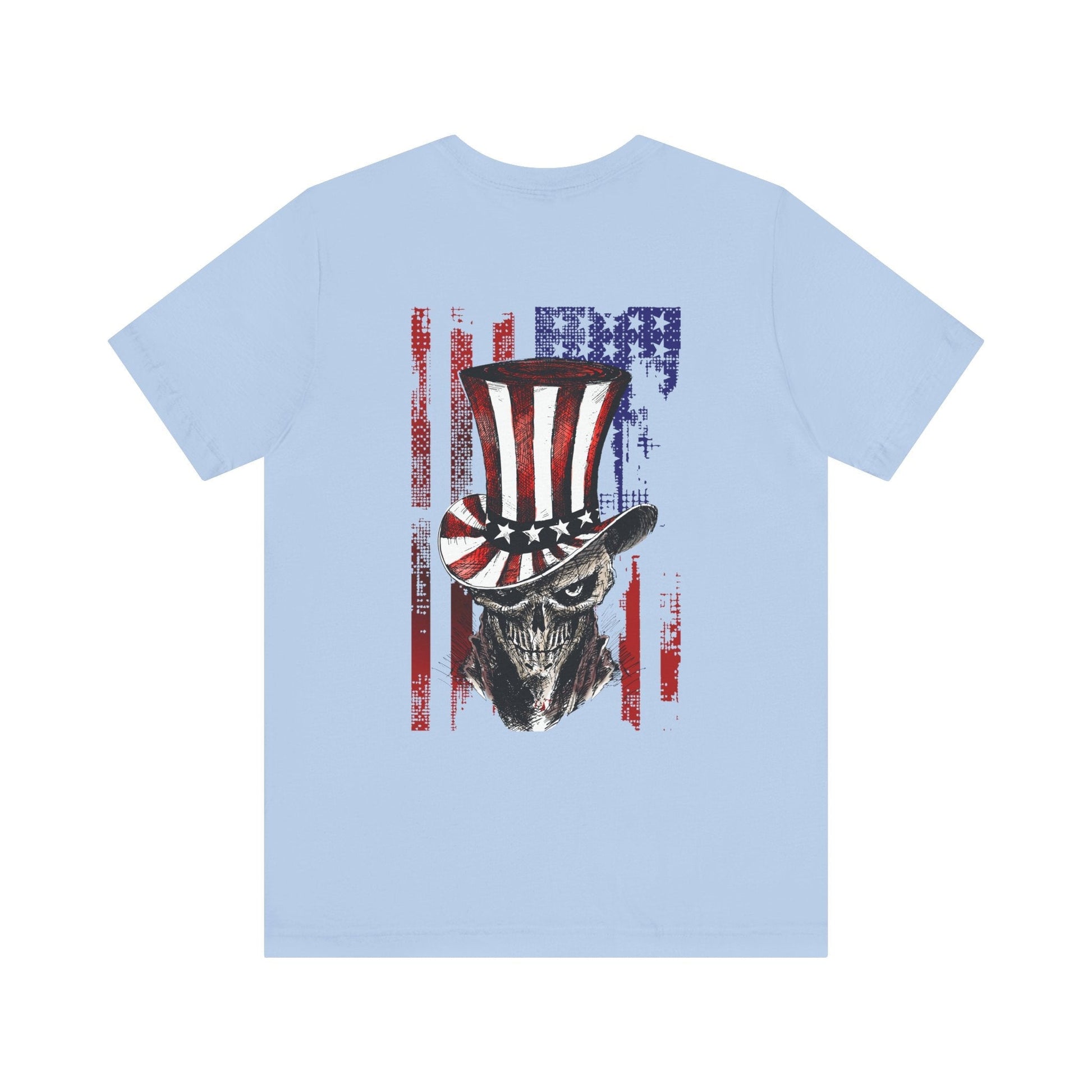 Patriotic Skull T-Shirt The Devil's Pickle