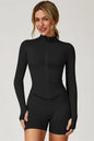 The Delight Jacket Shorts 2-Piece Set Fitglutes Activewear Gymwear Sportswear & Workout Clothes