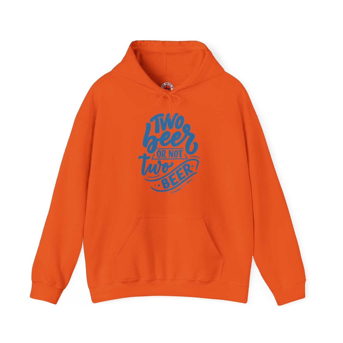 Two Beer or Not Two Beer Hooded Sweatshirt The Devil's Pickle