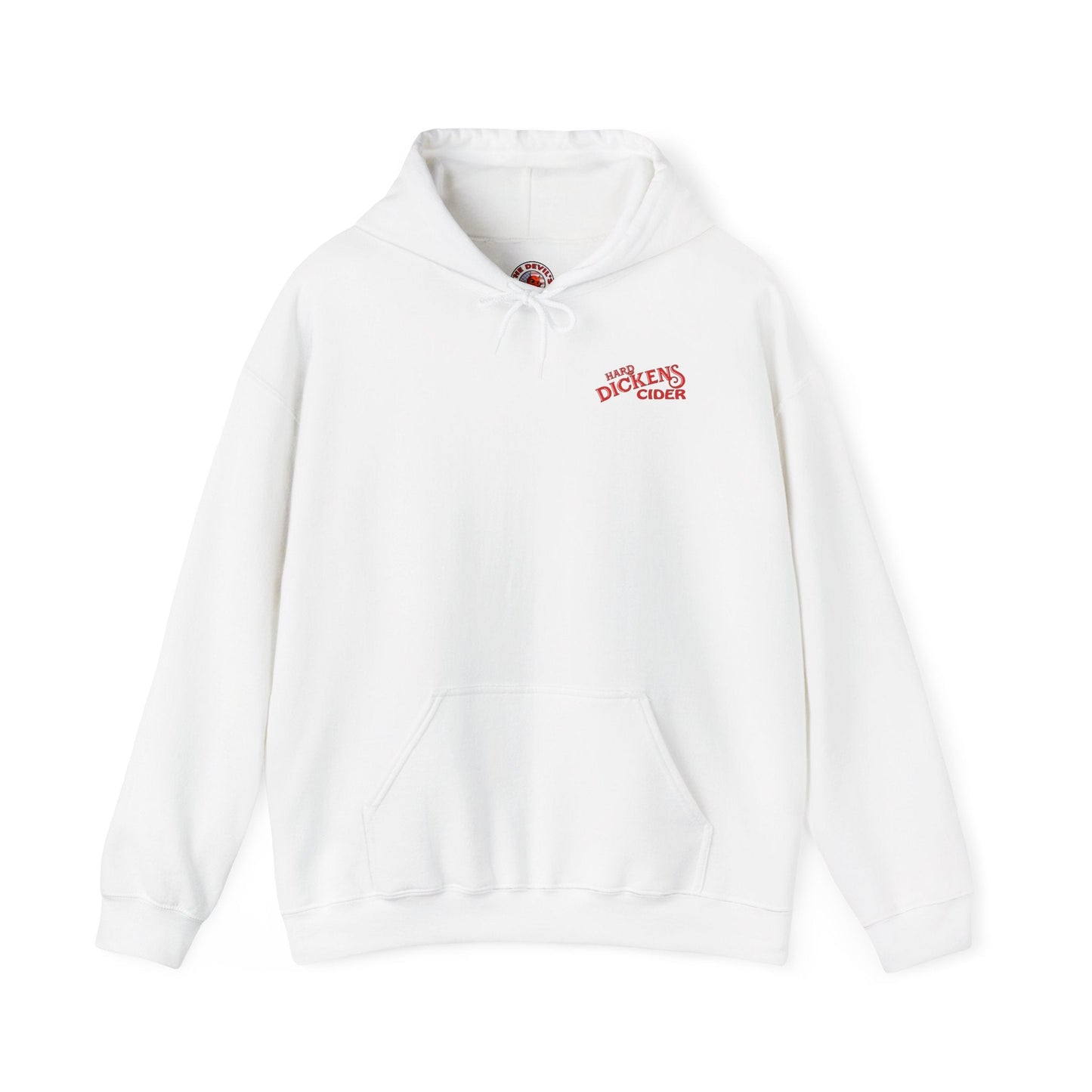 Hard Dickens Cider Front/Back Hooded Sweatshirt The Devil's Pickle