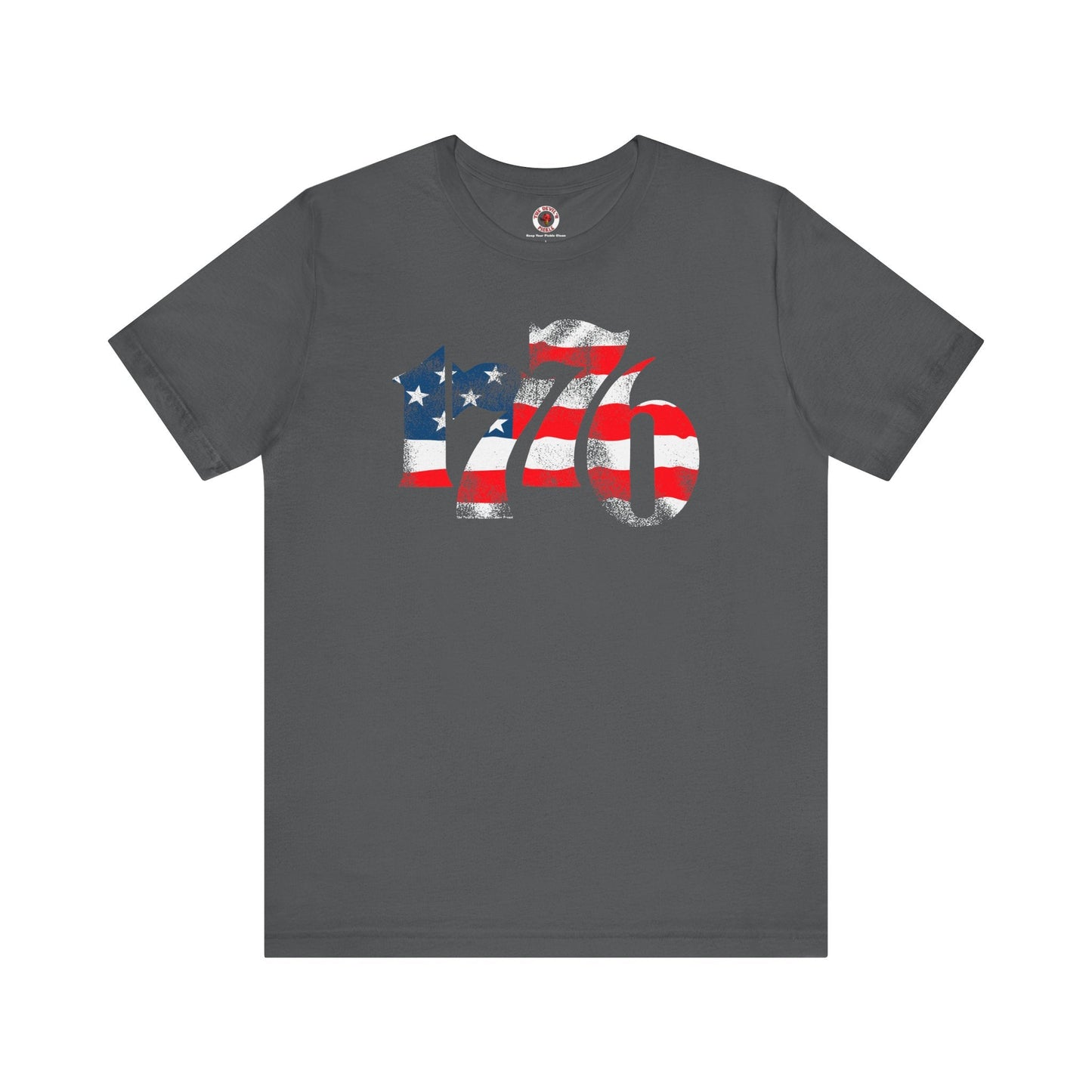 1776 American Flag T-Shirt The Devil's Pickle