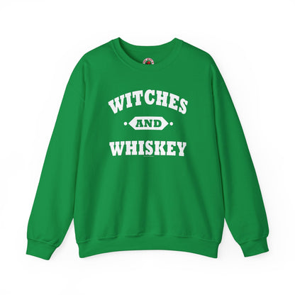 Witches and Whiskey Crewneck Sweatshirt The Devil's Pickle