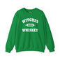 Witches and Whiskey Crewneck Sweatshirt The Devil's Pickle