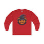 Scary Witch Pumpkin Halloween Long Sleeve Tee The Devil's Pickle