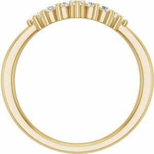 14K Yellow 1/3 CTW Natural Diamond Matching Band Ethereal Legacy Boutiques