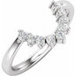 14K White 1/3 CTW Natural Diamond Matching Band Ethereal Legacy Boutiques