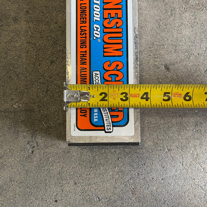 KRAFT TOOL CO. Magnesium Screed 216”x1 1/2”x3 1/2” CC619 PayWut