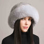 Women’s Mink Hair Winter Hat – Braided Fur Warm Elegant Beanie FitiqueFit