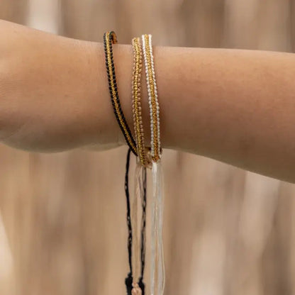 Golden Tassel Bracelets Village Thrive