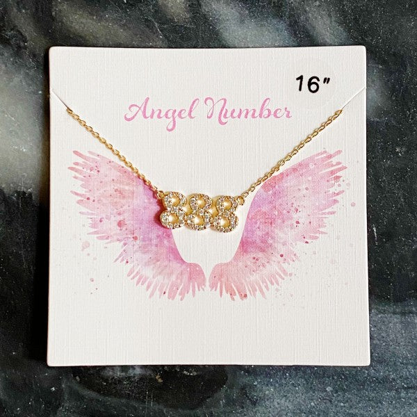 Dainty Angel Number Necklace Shop Style & More | Fresh Looks, Everyday Deals & Free Shipping