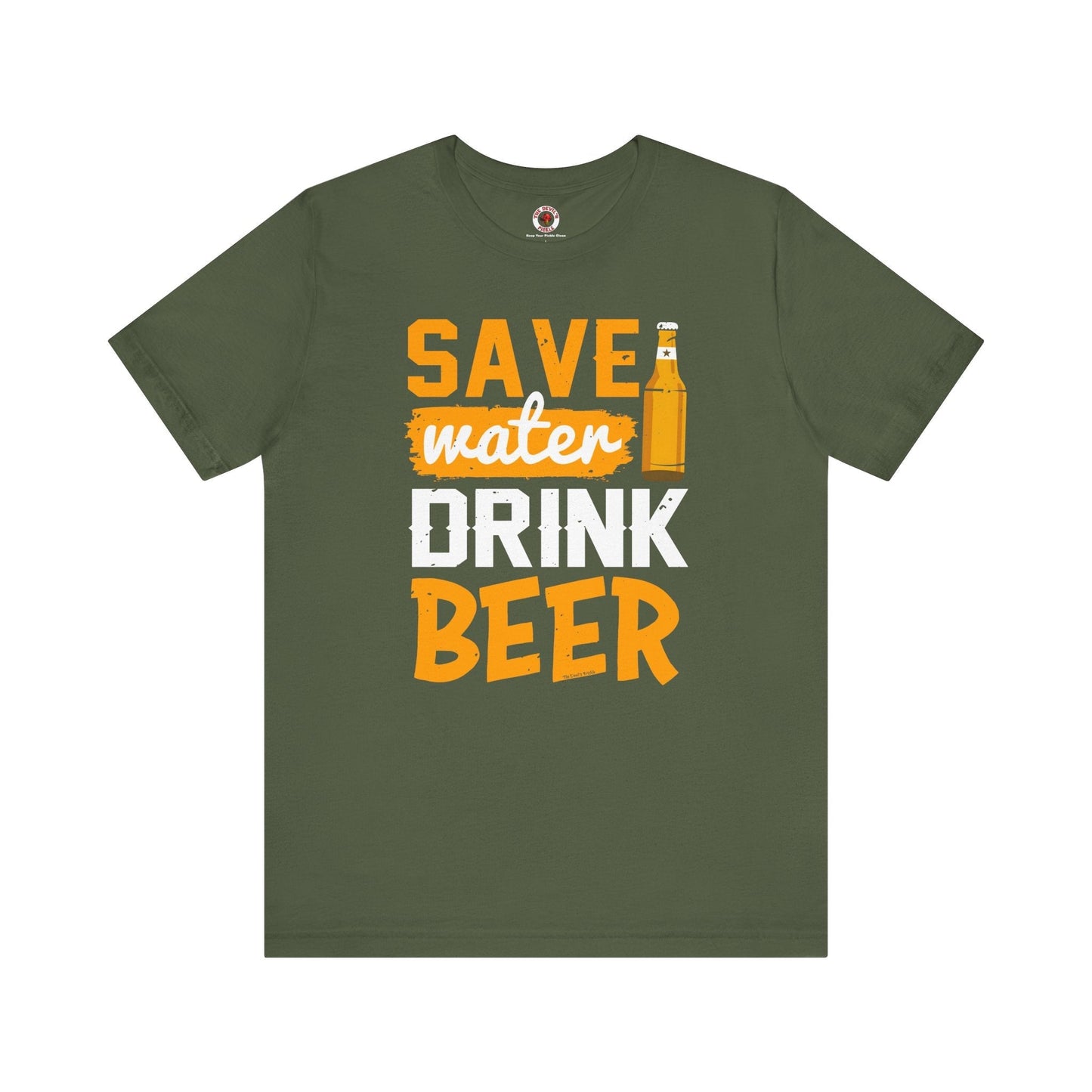 Save Water Drink Beer T-Shirt The Devil's Pickle