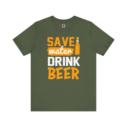 Save Water Drink Beer T-Shirt The Devil's Pickle