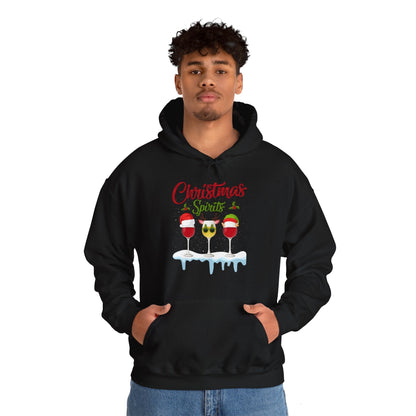 Christmas Spirits Hooded Sweatshirt The Devil's Pickle