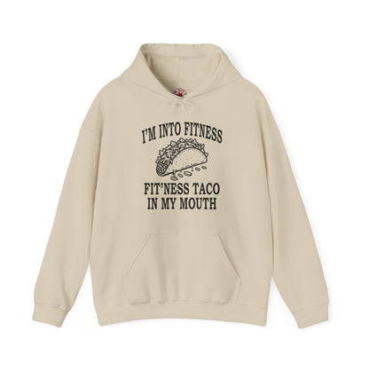 I'm Into Fitness Hooded Sweatshirt The Devil's Pickle