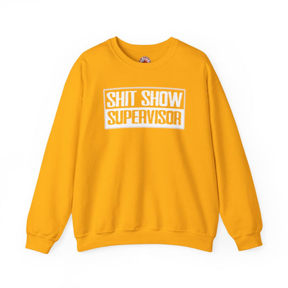 Shit Show Supervisor Crewneck Sweatshirt The Devil's Pickle