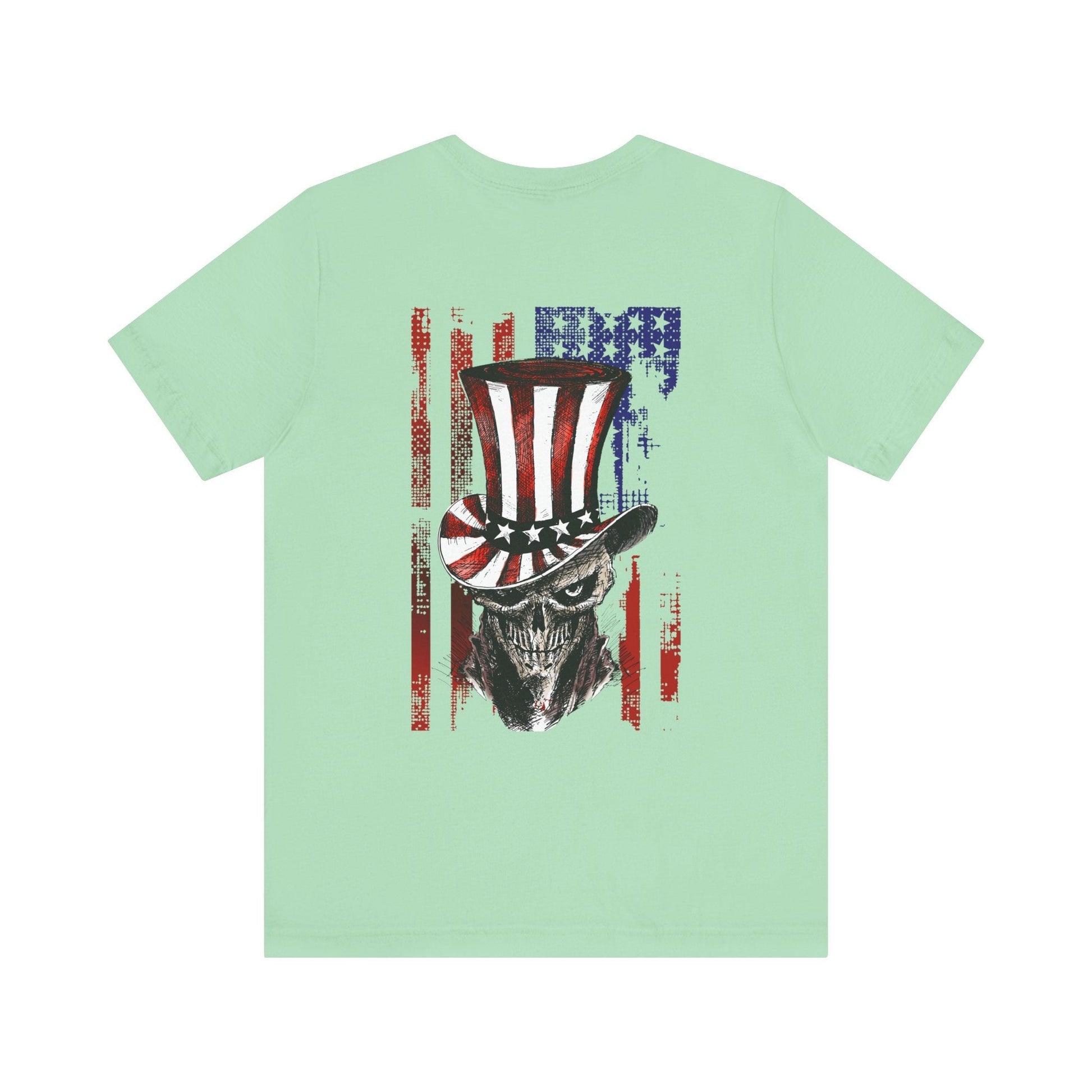 Patriotic Skull T-Shirt The Devil's Pickle