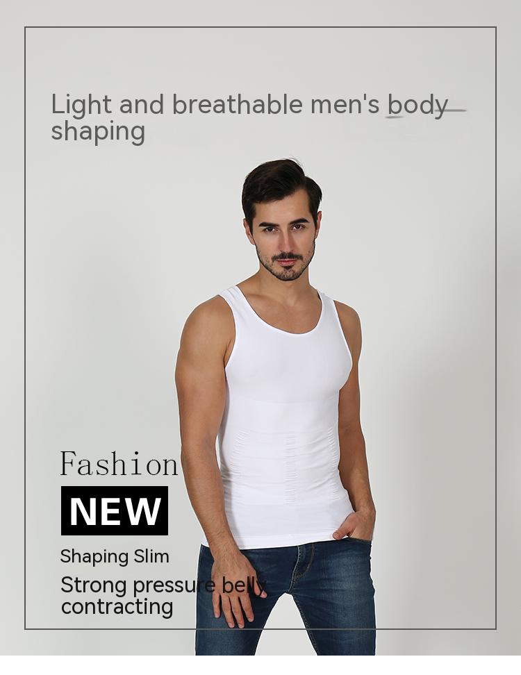 Men's Compression Body Shaper Tank Top, Slimming Vest NovaCart