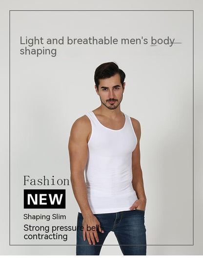 Men's Compression Body Shaper Tank Top, Slimming Vest NovaCart