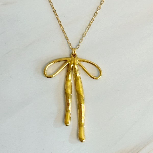 Stylist Bow Pendant Necklace Shop Style & More | Fresh Looks, Everyday Deals & Free Shipping
