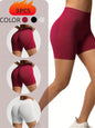 3-Pack Seamless Workout Shorts for Women FitiqueFit
