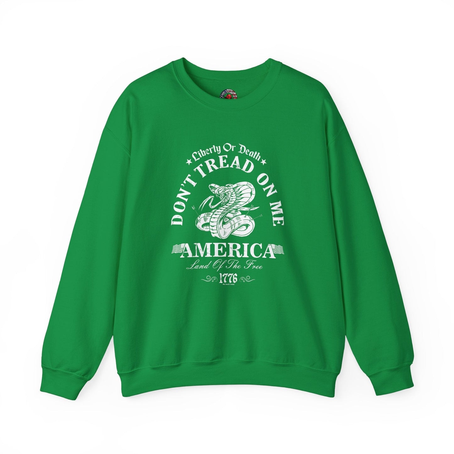 Don't Tread on Me Crewneck Sweatshirt The Devil's Pickle